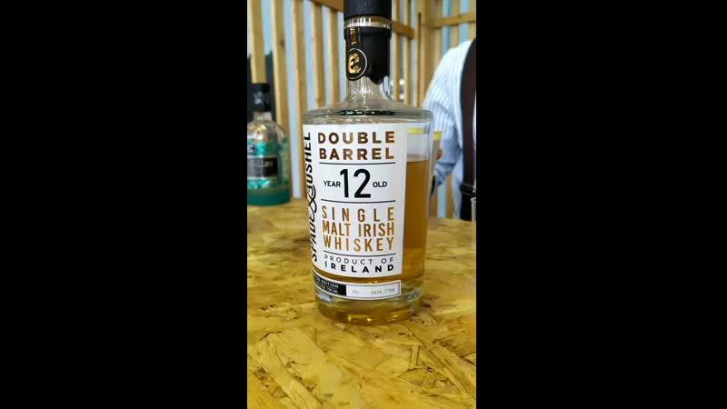 Double barrel 12 single malt irish whiskey