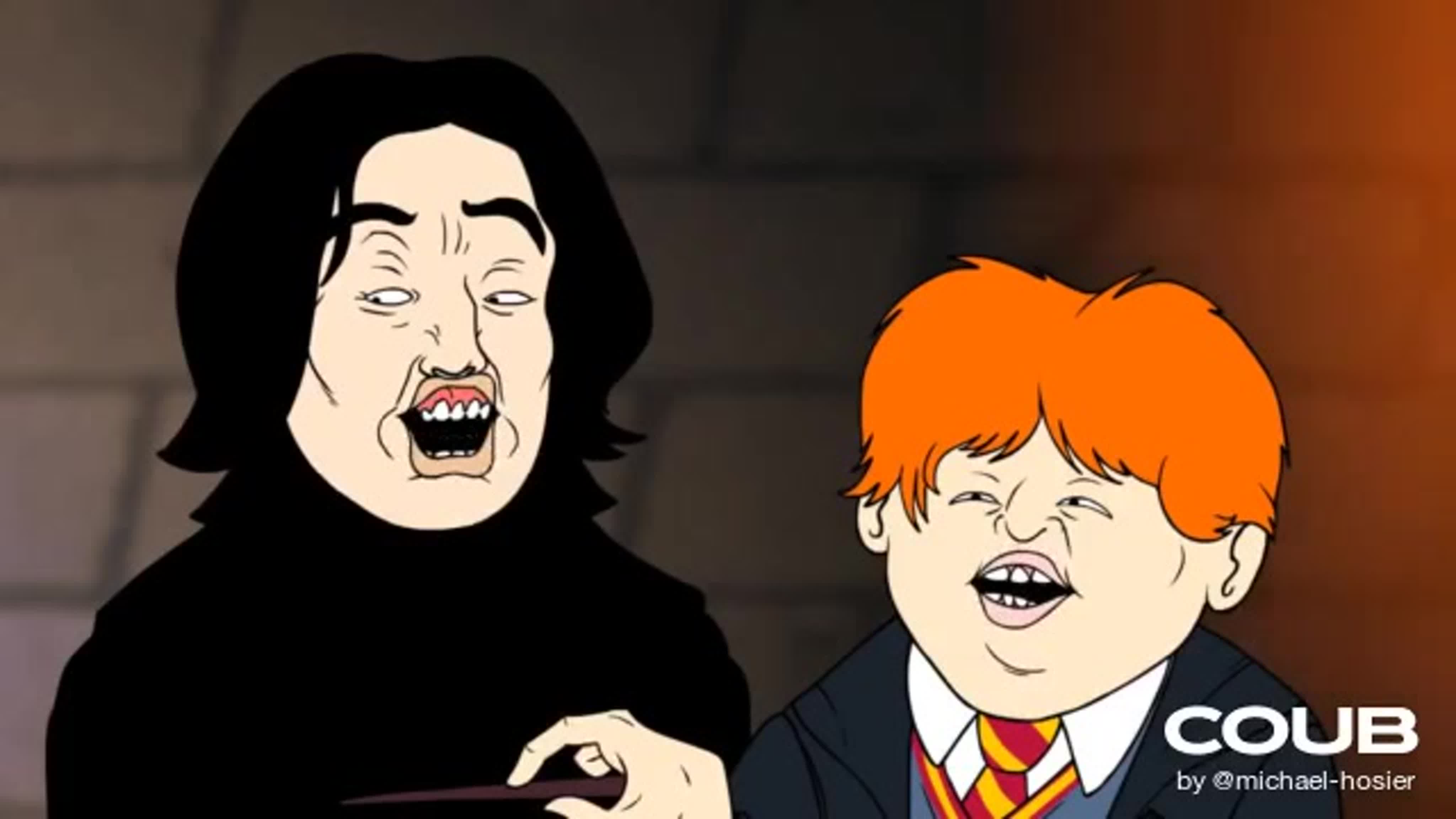 Wingardium leviosa (harry potter parody animation) oney cartoons