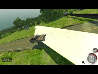 [runtig] длинномер с горы без тормозов beamng drive