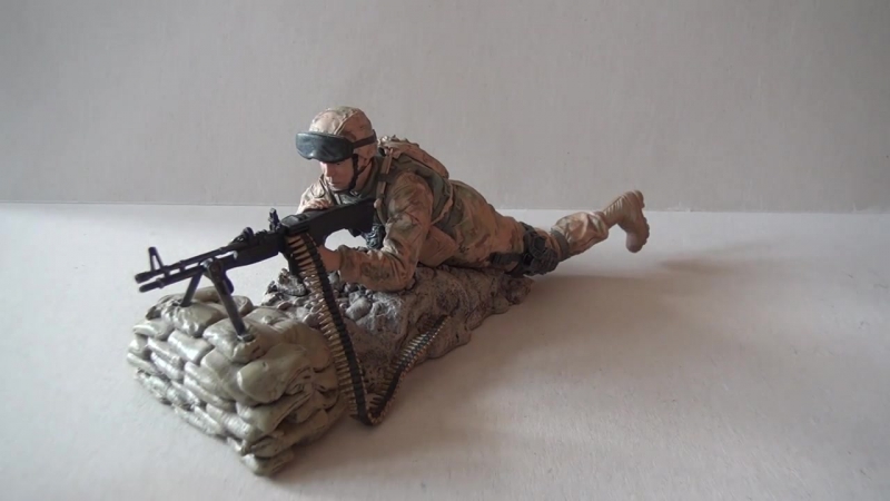 Figurka mcfarlane military army m60 machine gunner komentarz pl hd odcinek 22