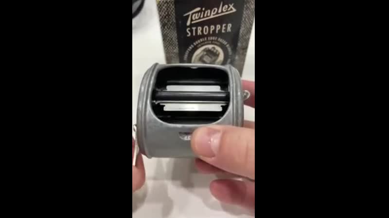 Устройство для заточки лезвия бритвы (vhs video)