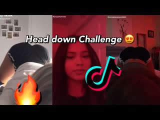 Head down, show back challenge 🥵 tiktok compilation 2023