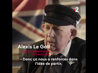 En 1940, nous, on aimait la france surtout nous, les jeunes, on était fiers de la france