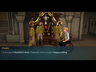 Hogwarts mystery quidditch cup ceremony