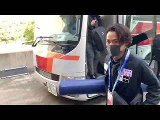 Nhk trophy 2020 athlete's arrival to evening practice (201126)