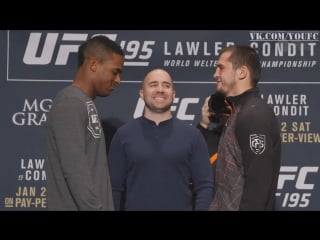 Albert tumenov vs lorenz larkin | staredown