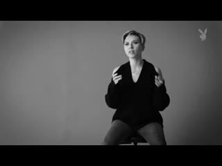 Go behind the scenes of scarlett johansson’s playboy interview shoot