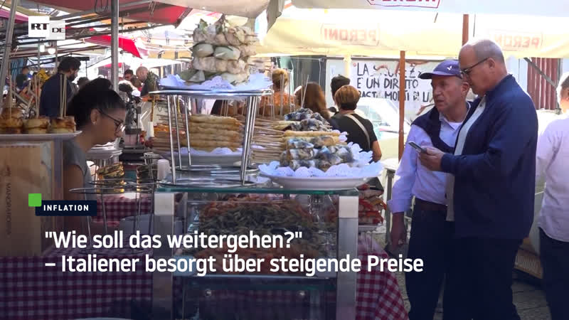 "wie soll das weitergehen?" – italiener besorgt über steigende preise