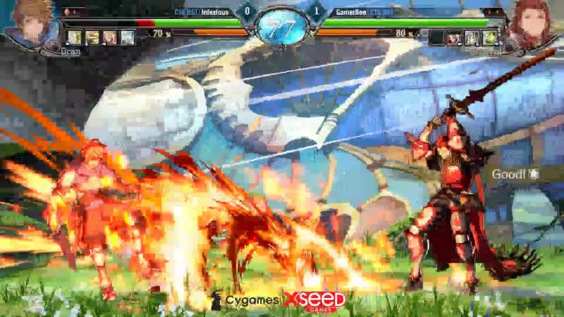 Granblue fantasy versus animevo 2019 cygames beast exhibition percival gameplay