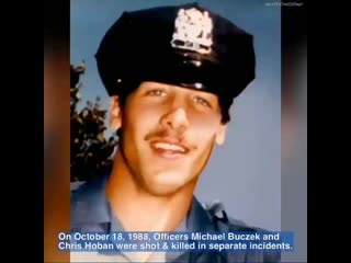 Thirty one years ago, officers chris hoban mike buczek were shot and killed in separate incidents although they didn’t know eac