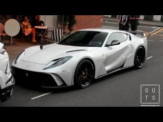 Novitec #ferrari 812 n largo sounds insane! startup, revs and accelerations!!