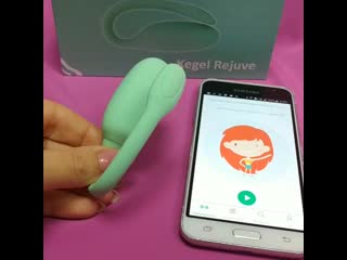 Тренажёр кегеля magic kegel rejuve бирюзовый