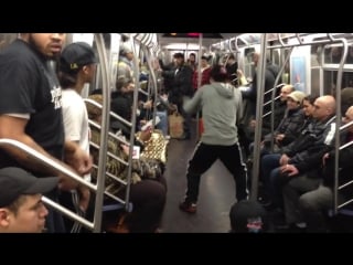 И ленин такой молодой and so young lenin " new york subway dancers