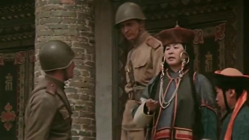 Кадры из фильма "приказ перейти границу", отснятые в цугольском дацане