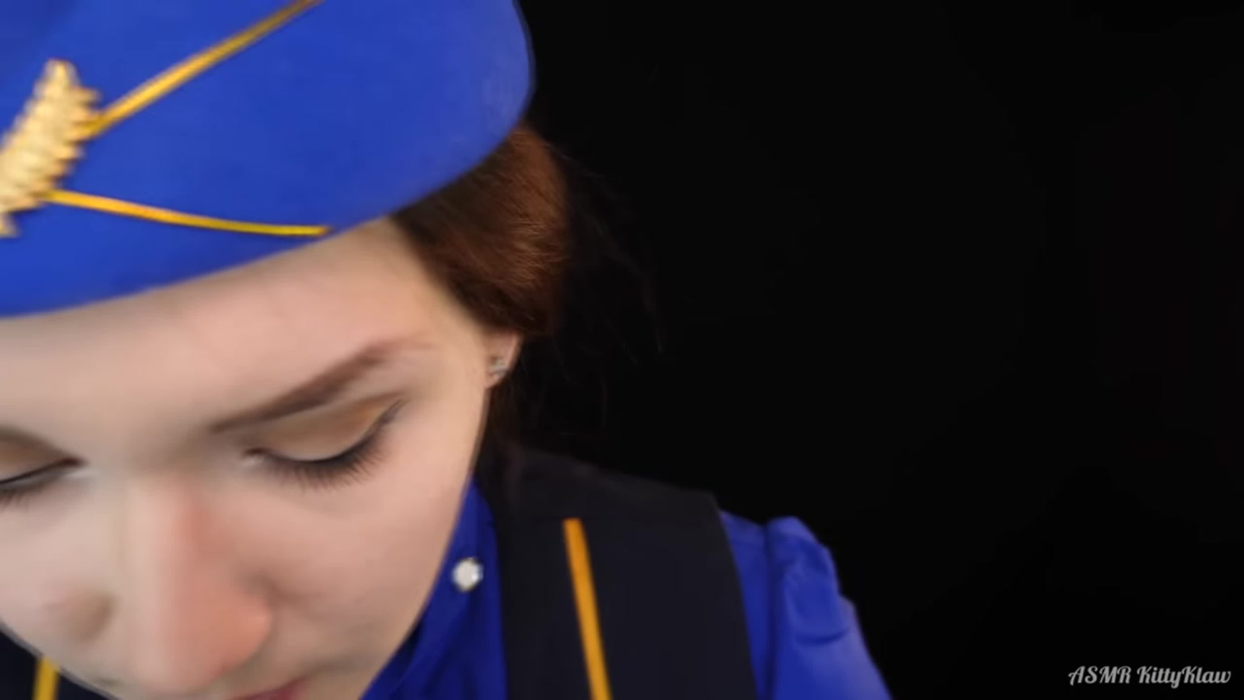 [asmr kittyklaw] ✈ асмр стюардесса 🛫 на борту самолета первым классом  🚀asmr first class flight attendant