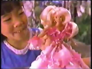 Blossom beauty barbie doll mattel commercial 1996