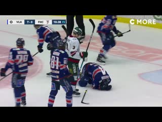 Liam dower nilsson game misconduct penalty on sebastian erixon