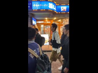 191022 wu yi fan after fourtry event