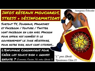 💥infos réseaux mouchards, stress et désinformations💥 (copie avril 2020)