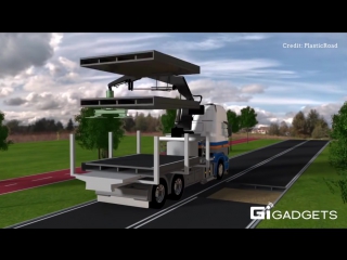 Plastic roads way more efficient to build, maintain, and recycle