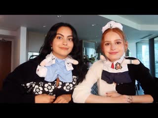 Мэделин петш halloween (dog) costume haul w camila mendes madelaine petsch