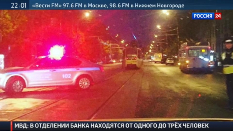 Заложники, захваченные в банке в измайлове, освобождены
