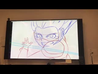 Glitch techs rough animation miko and hammer