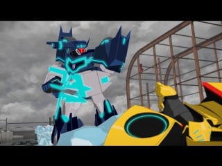 «transformers robots in disguise combiner force» collateral damage (episode 21 full hd)