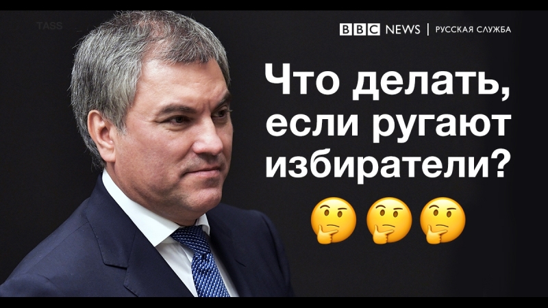 Как володина обругали избиратели