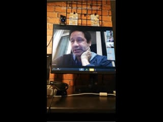 Zoom with @davidduchovny about his new novel “truly like lightning”