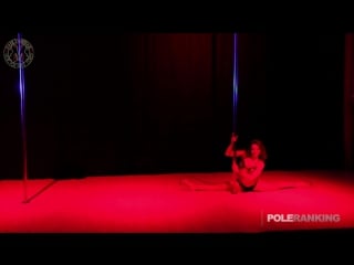 Chiara salvade exotic pole dance contest 2016
