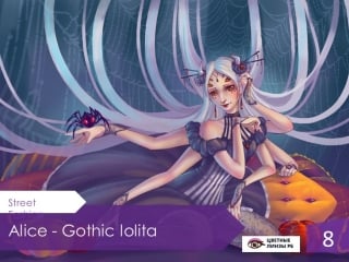 021 webcon 2017 street fashion 8 alice gothic porn