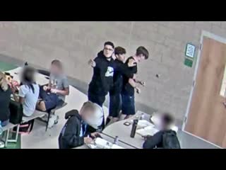 Caught on camera utah teen saves choking friend with heimlich maneuver during s