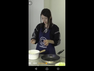 180625 nmb48 naiki kokoro cookpadtv cooking haishin #02