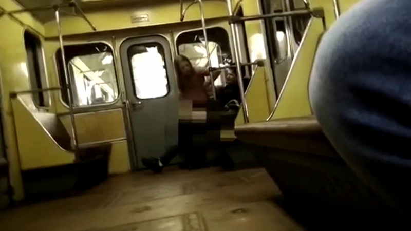 Сексом в метро отметила день влюбленных парочка из нижнего новгорода