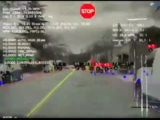 Что видит автопилот tesla во время движения