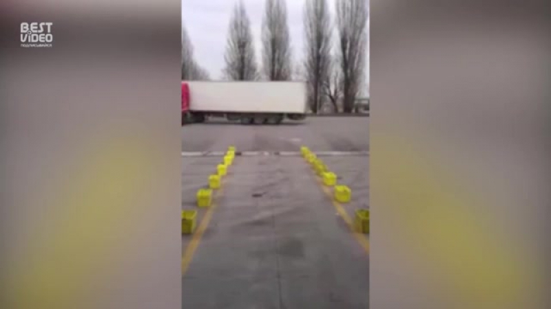 Уровень вождения дальнобойщик