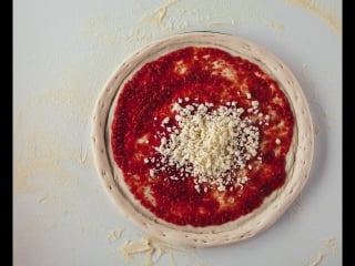 Pepperoni dodo pizza cooking