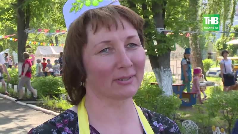 Уфаның 74 нче санлы балалар бакчасында нәни милләттәшләребезнең сабантуй бәйрәме