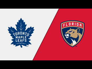 Rs / / tor maple leafs @ fla panthers