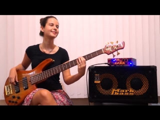 Sir duke (stevie wonder) bass guitar cover by alana alberg