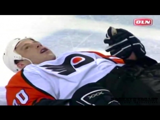 Brian campbell destroys rj umberger ecqf 2006 (hd multiview)