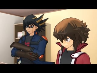 Mmd yu gi oh yusei and jadens bad babysitting