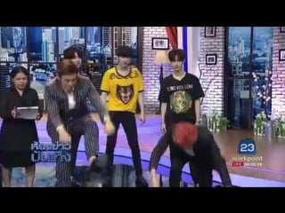 [video] 170804 youngjae, bambam, yugyeom and mark @ thai show