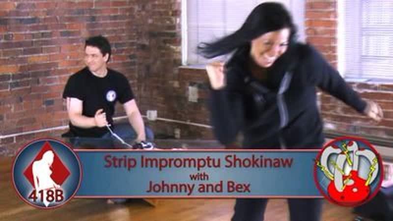 418b сымпровизированный электрошокинг на раздевание с джонни и бекс (hd качество)