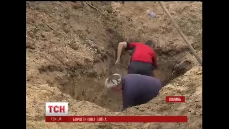 Правоохоронці не можуть зупинити нелегальних копачів бурштину на волині