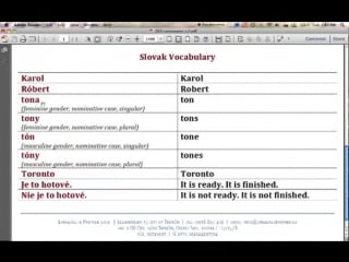 Slovak lessons 19 consonants z, ž