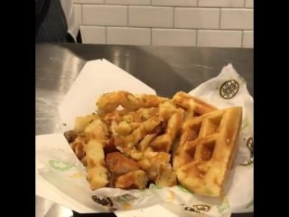 Вафли с td garden на салфетка boston bruins