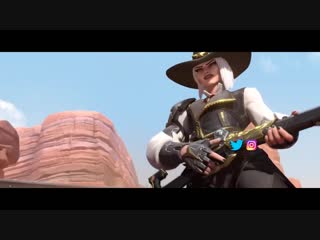 Overwatch song | wild wild west (ashe song) | #nerdout! ft halocene i rus version