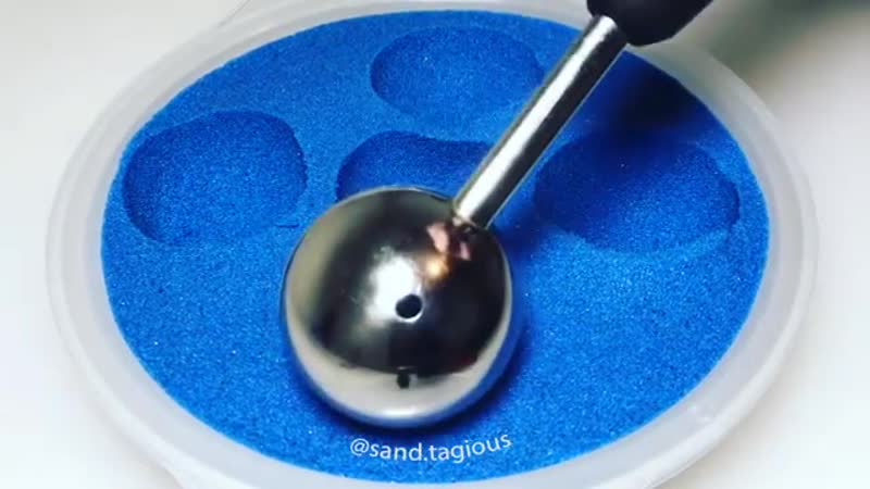 Красивый кинетический песочек